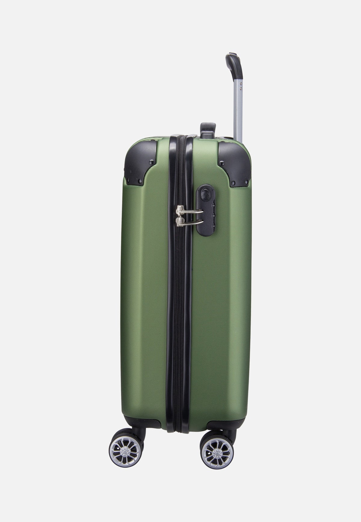 travelite City 4-Rad Trolley S Grün Suitcase