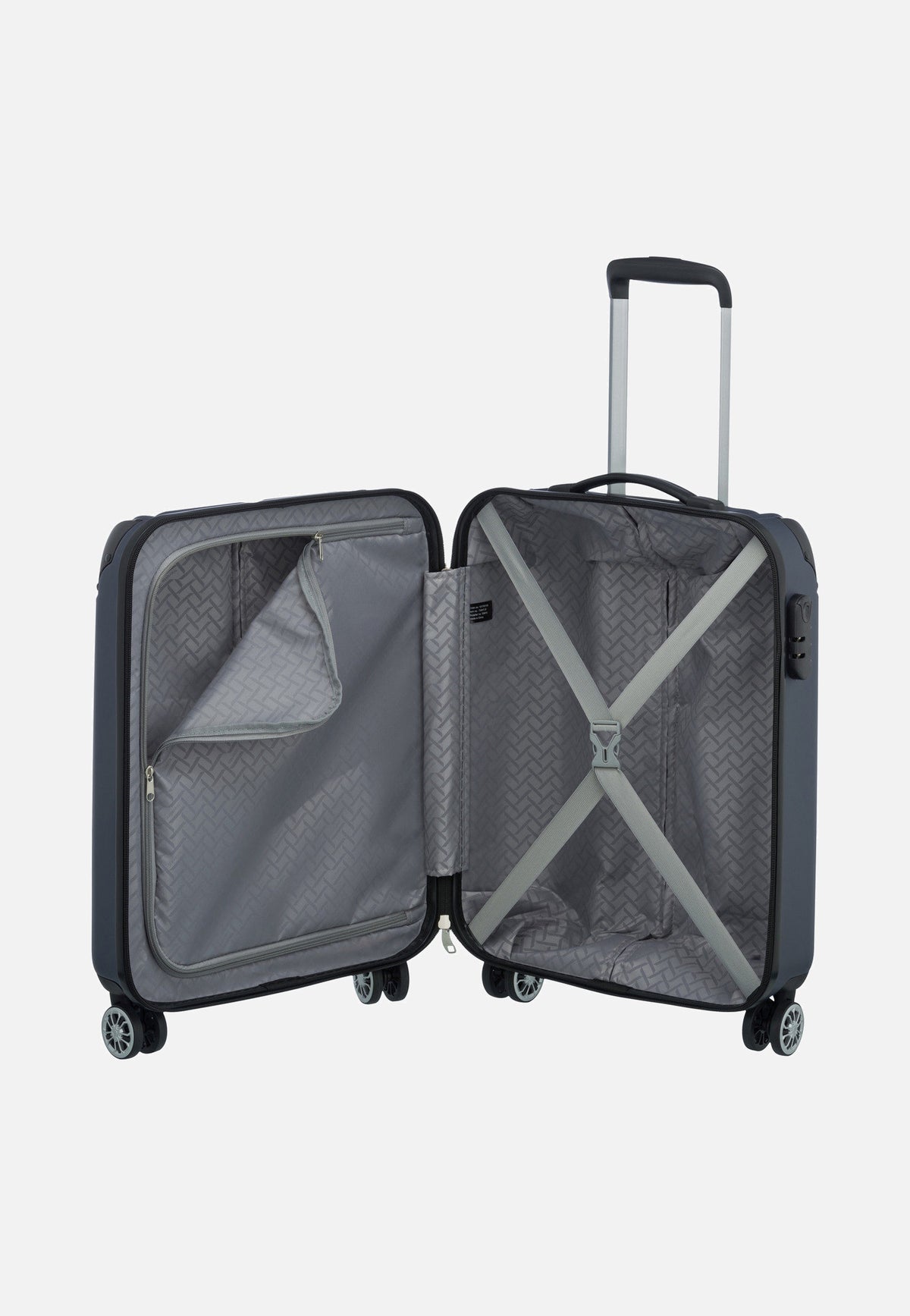 travelite City 4-Rad Trolley S Marine Suitcase
