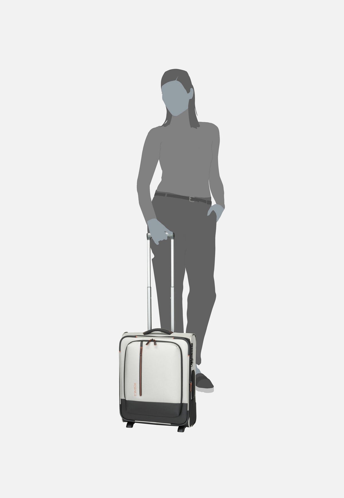 travelite Crosslite 2w Trolley S Natur Suitcase