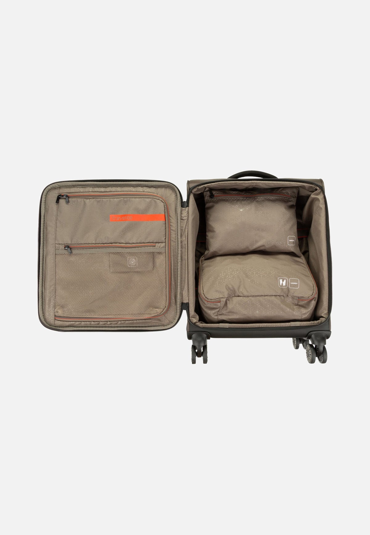 travelite Crosslite 4w Trolley S Oliv Maleta