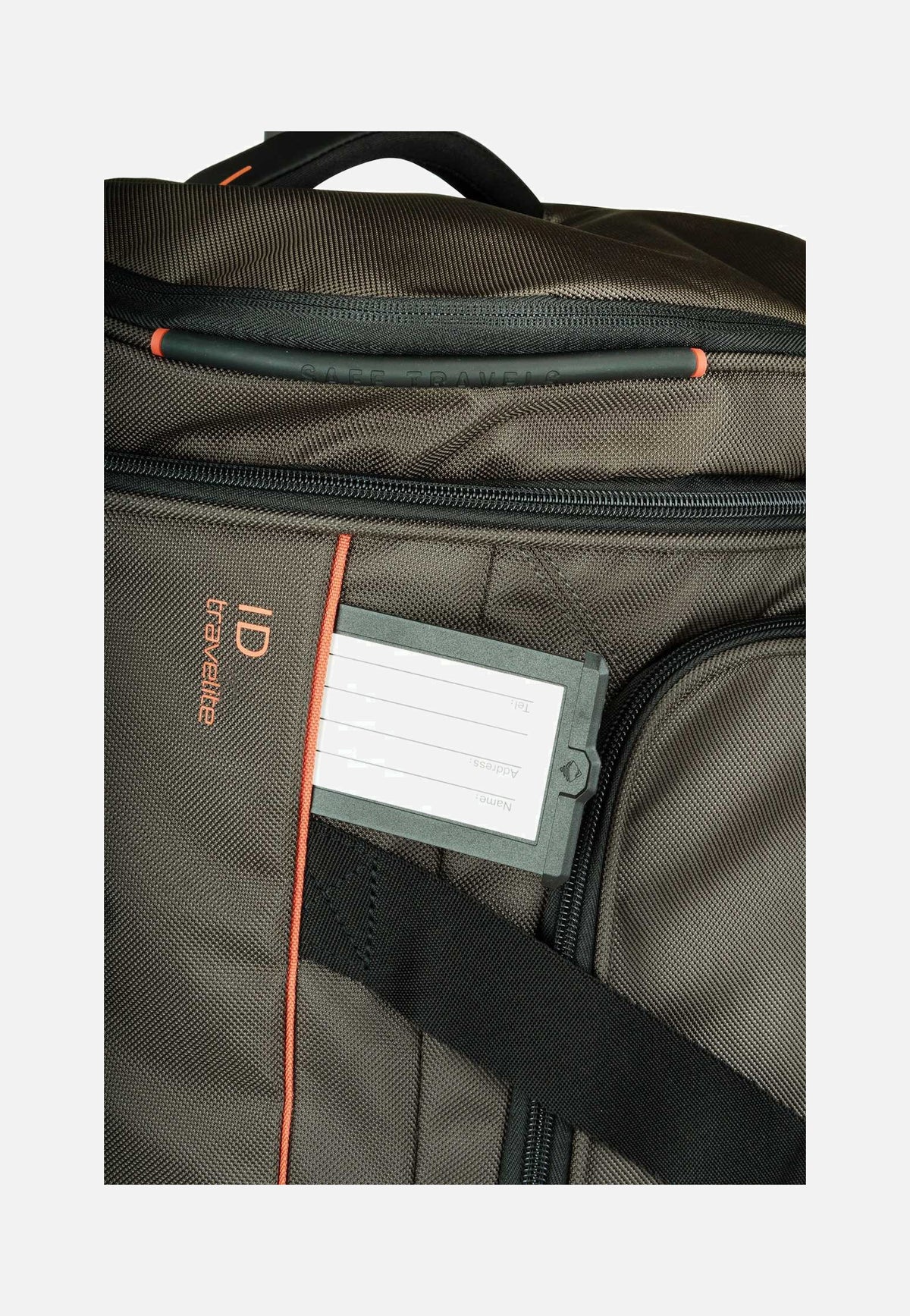 travelite Crosslite L Oliv Travel Bag with Wheels