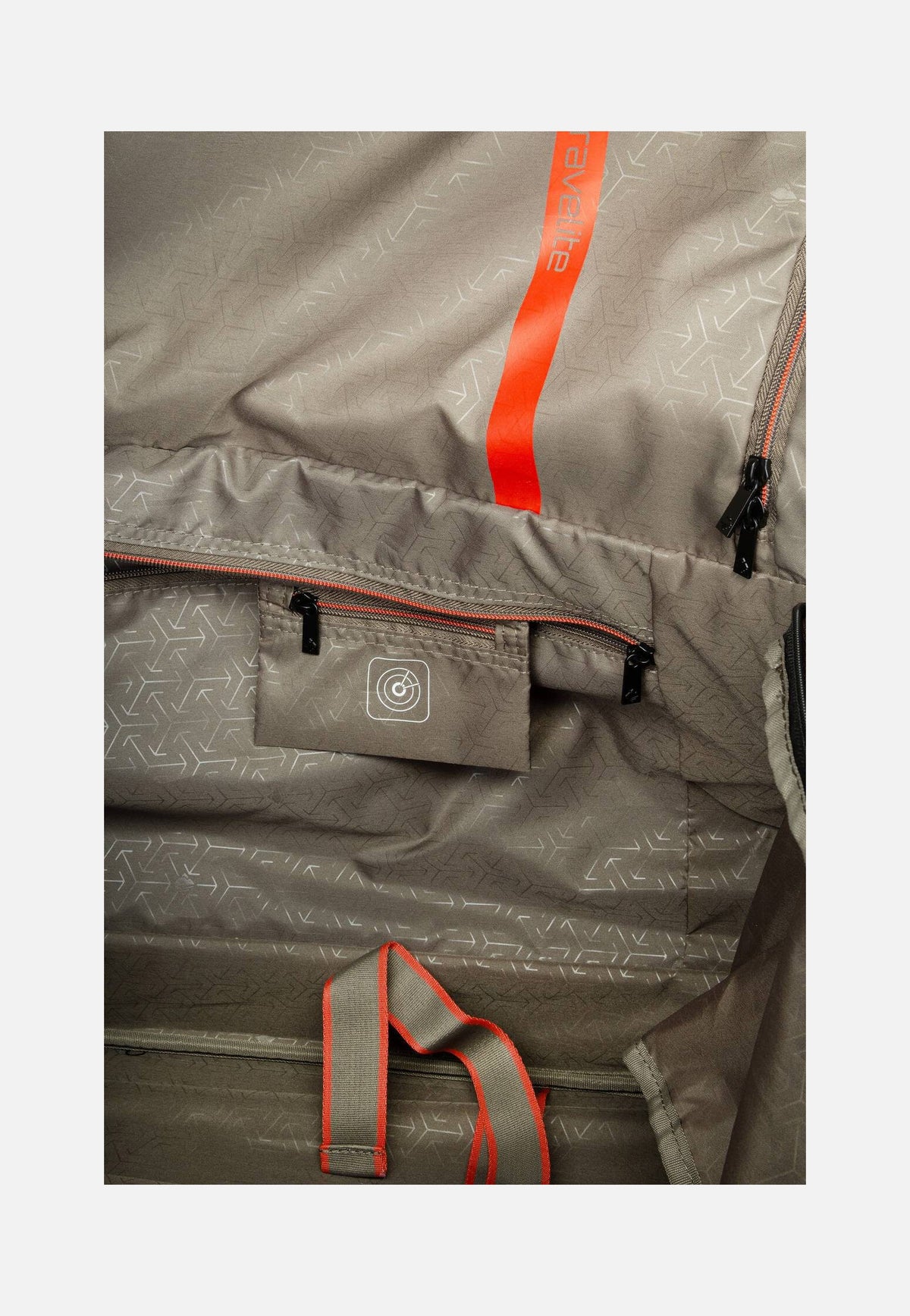travelite Crosslite L Oliv Travel Bag with Wheels