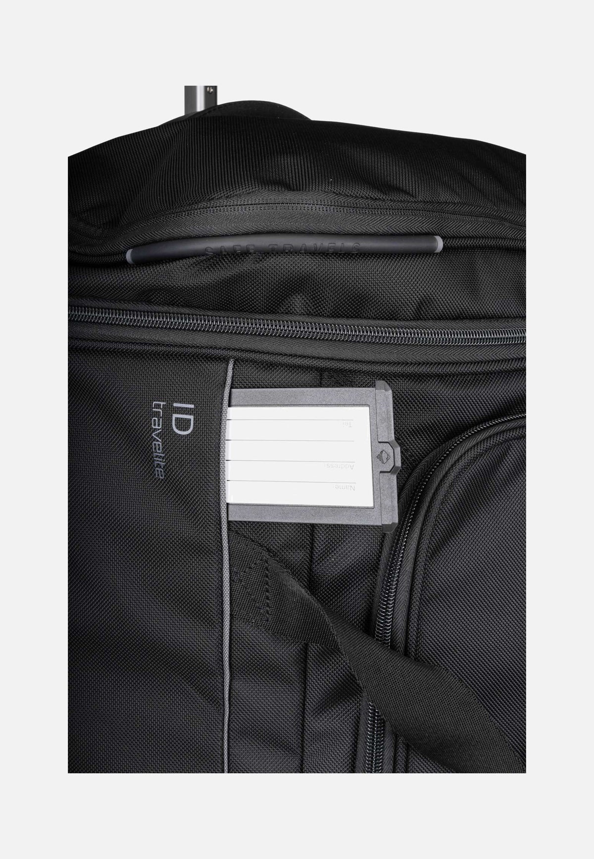 travelite Crosslite L Schwarz Travel Bag with Wheels