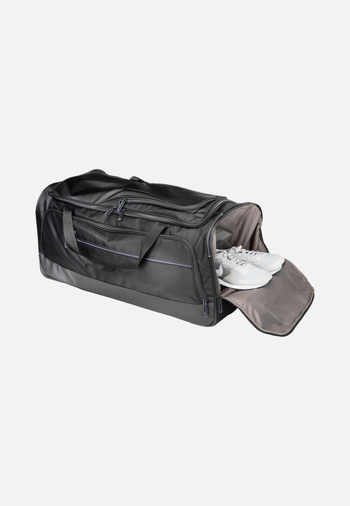 travelite Crosslite L Schwarz Travel Bag with Wheels