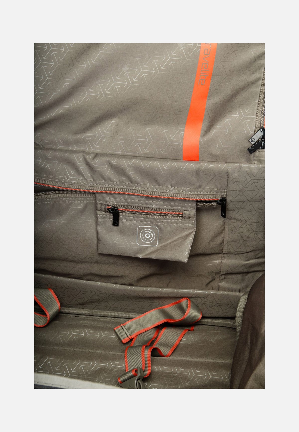 travelite Crosslite M Oliv Travel Bag with Wheels