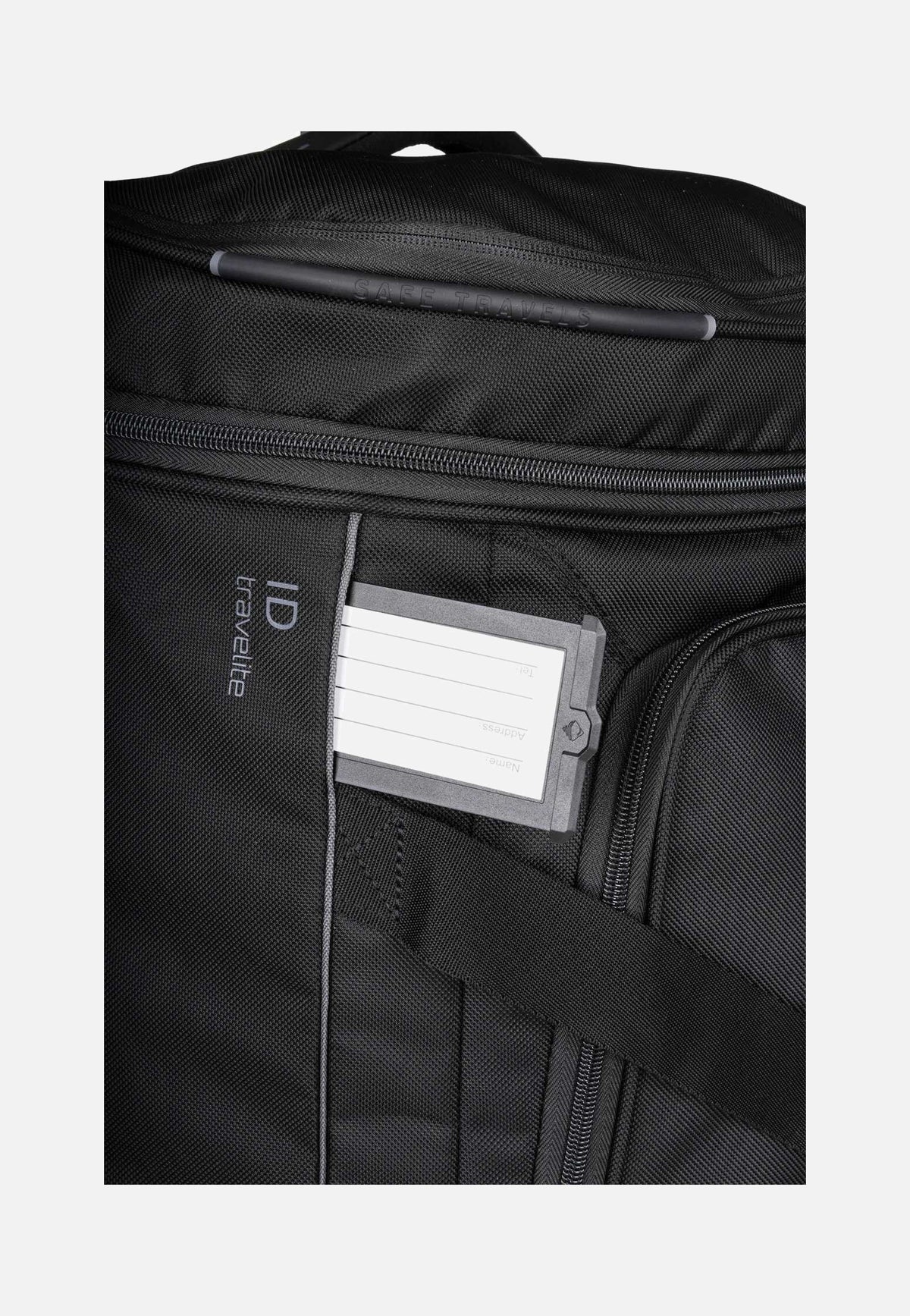 travelite Crosslite M Schwarz Reistas met wielen