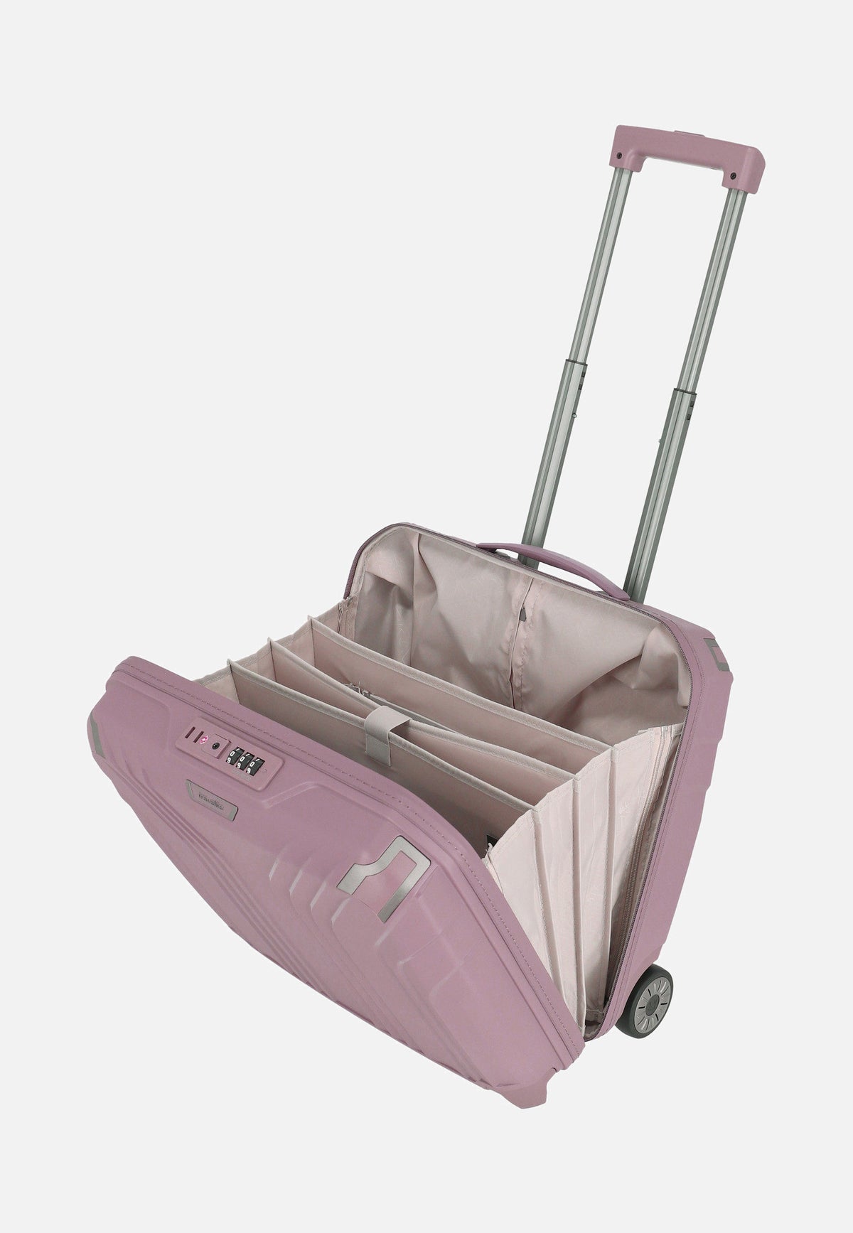 travelite Elvaa Businesswheeler Rosé Pilot Case