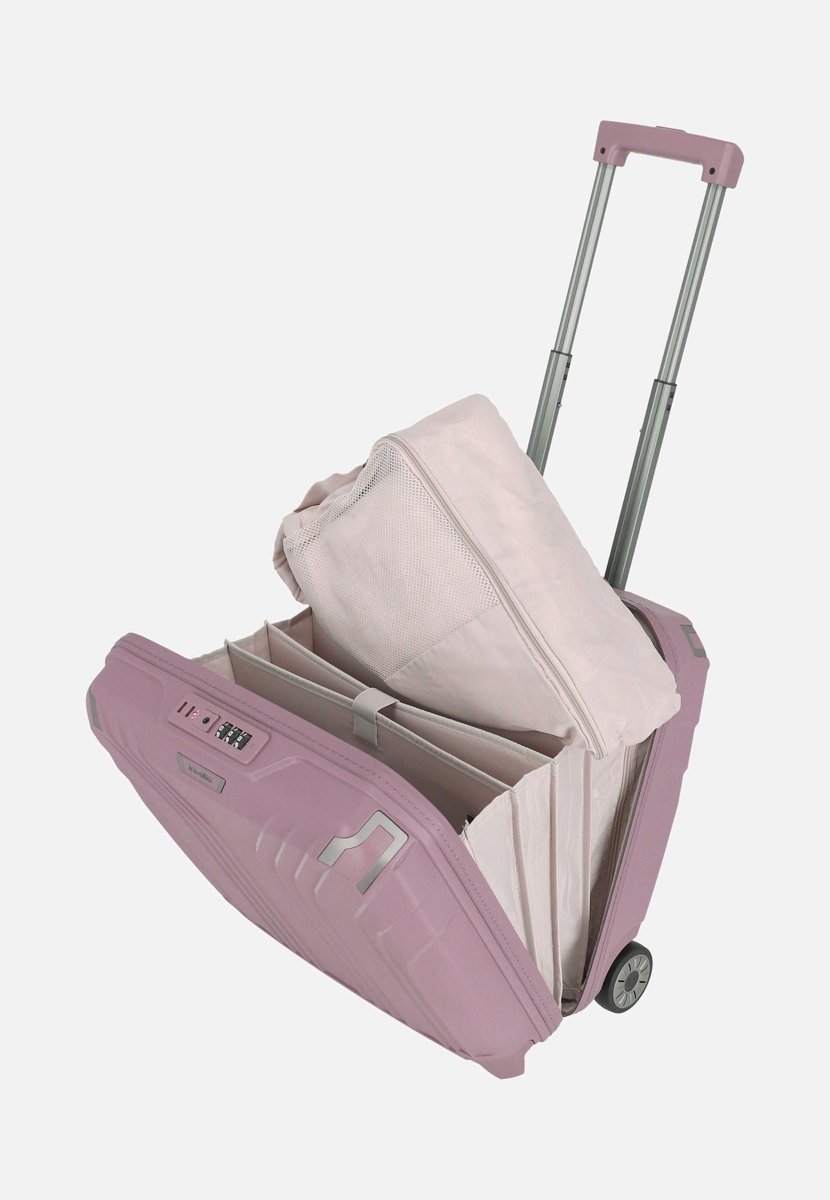 travelite Elvaa Businesswheeler Rosé Pilot Case