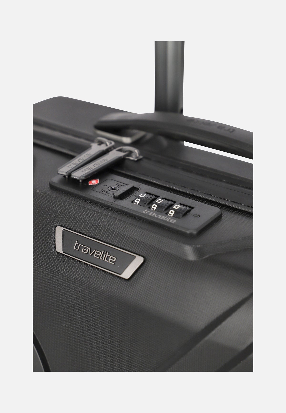 travelite Elvaa Businesswheeler Schwarz Pilot Case