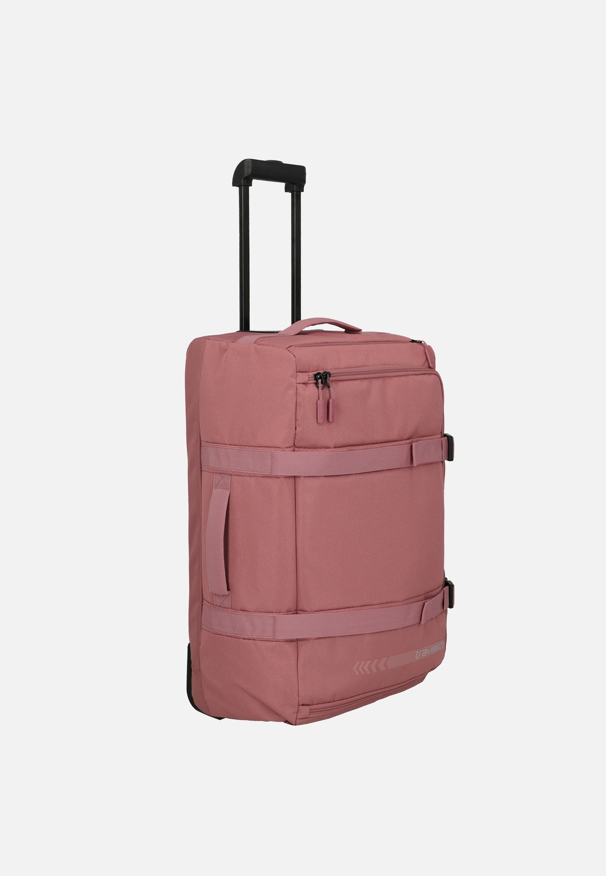 travelite Kick Off L Rosé Travel Bag with Wheels