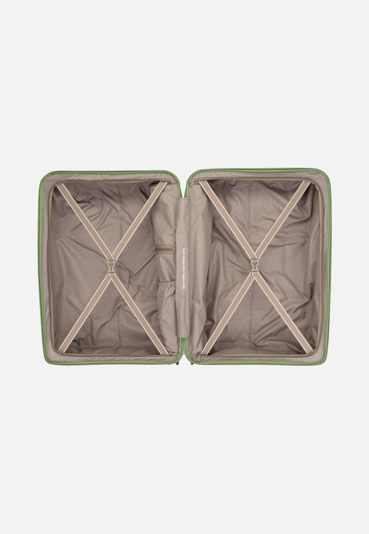 travelite Mooby 4w Trolley L Grün Suitcase