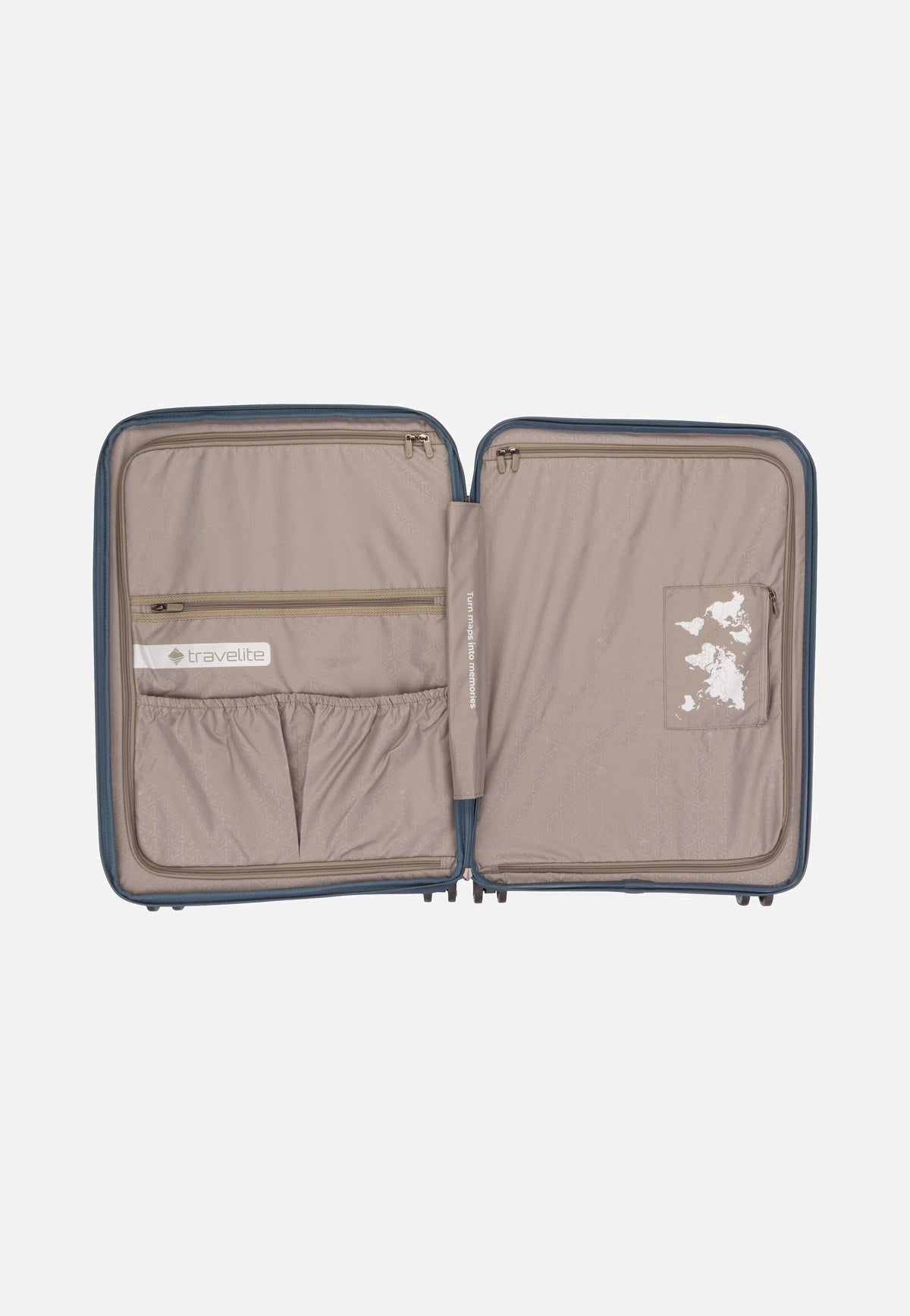 travelite Mooby 4w Trolley L Marine Suitcase