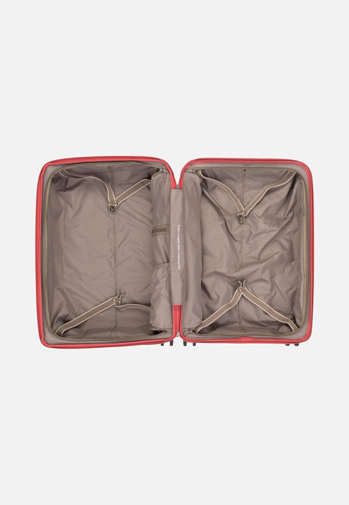 travelite Mooby 4w Trolley L Rot Suitcase