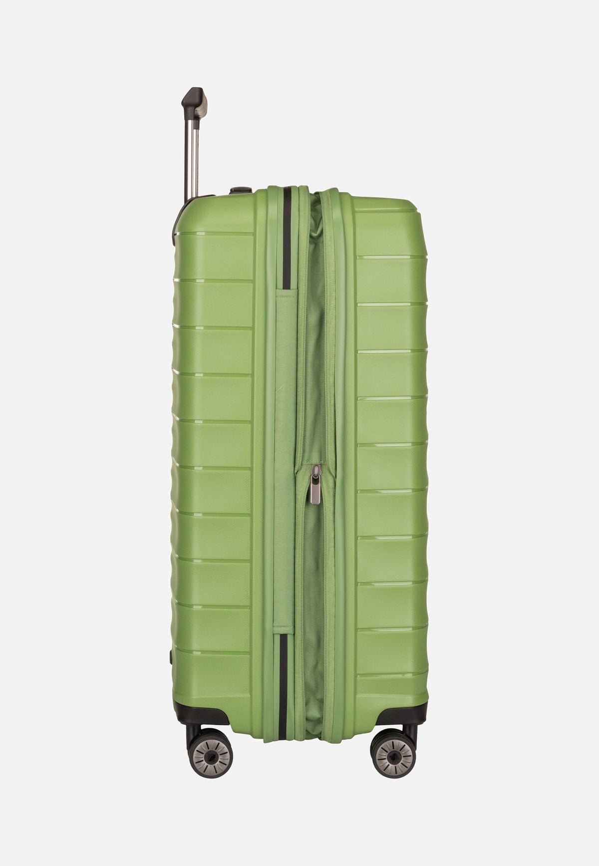 travelite Mooby 4w Trolley M Grün Valigia