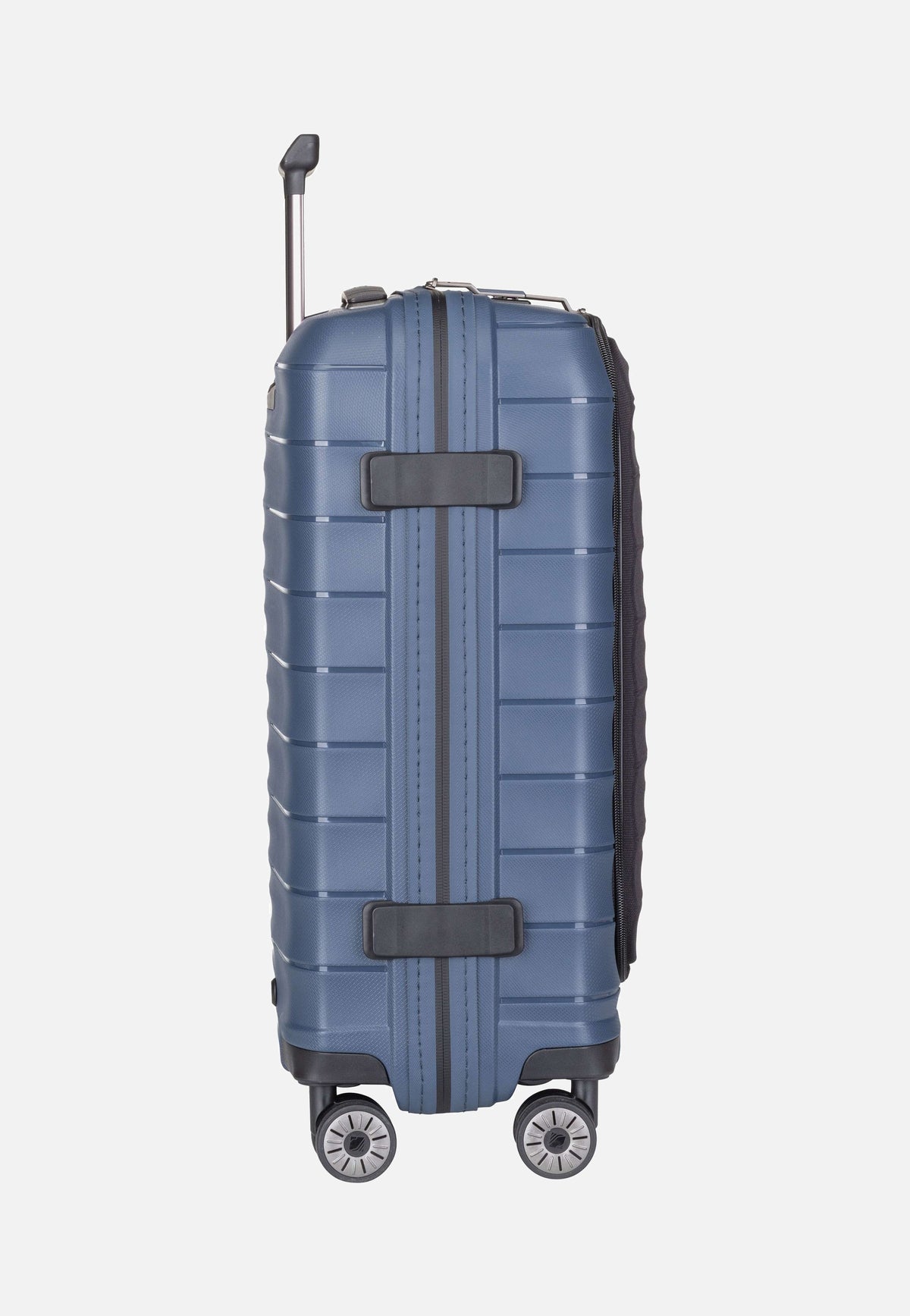 travelite Mooby 4w Trolley S Front Pocket Marine Valigia