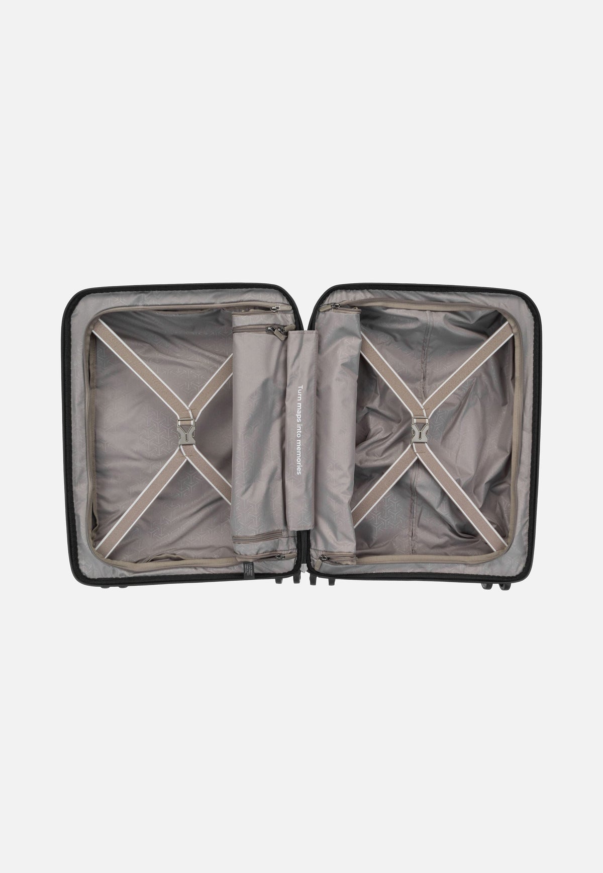 travelite Mooby 4w Trolley S Front Pocket Schwarz Valigia