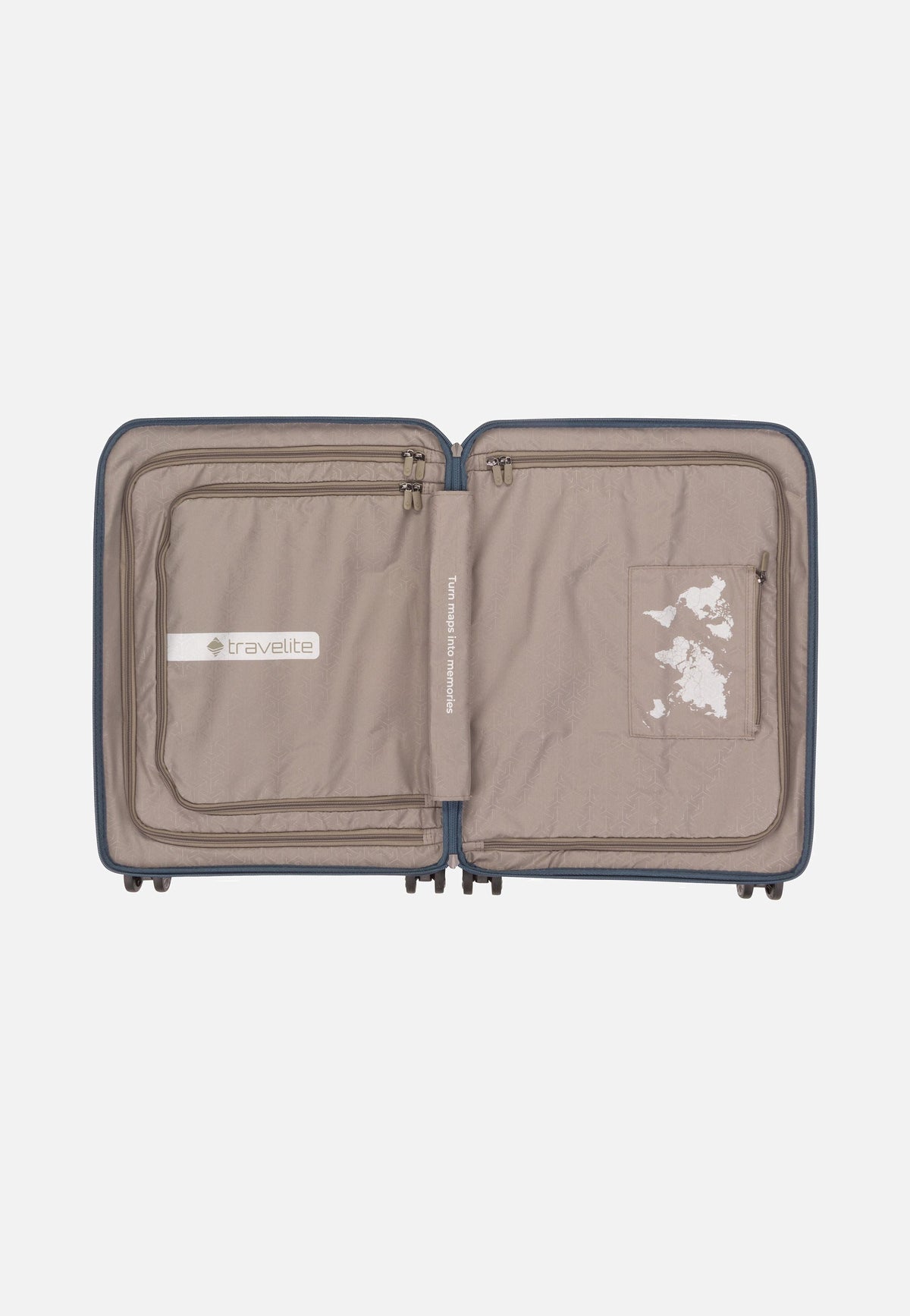 travelite Mooby 4w Trolley S Marine Suitcase