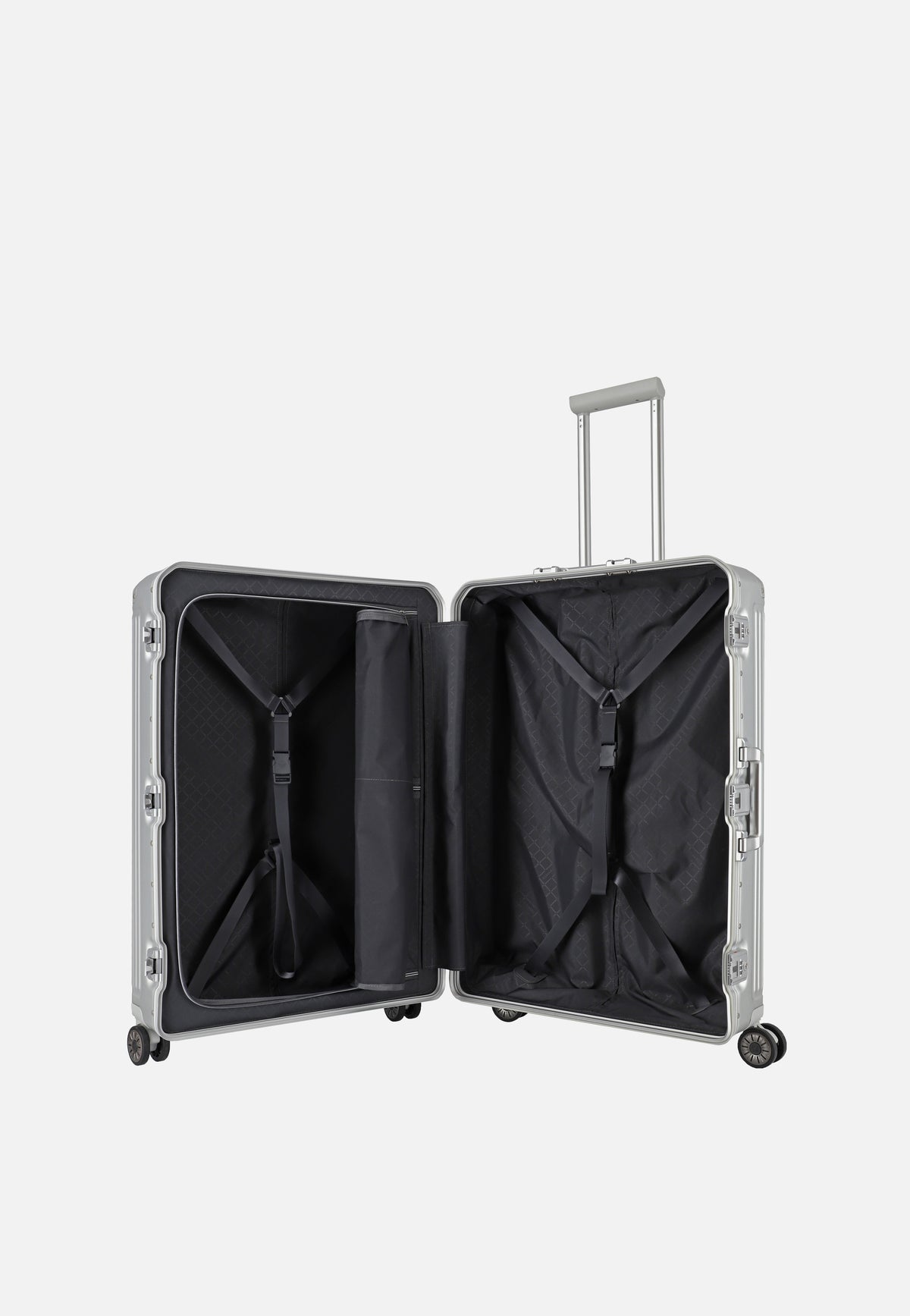 travelite Next 4w Trolley L Silber Suitcase