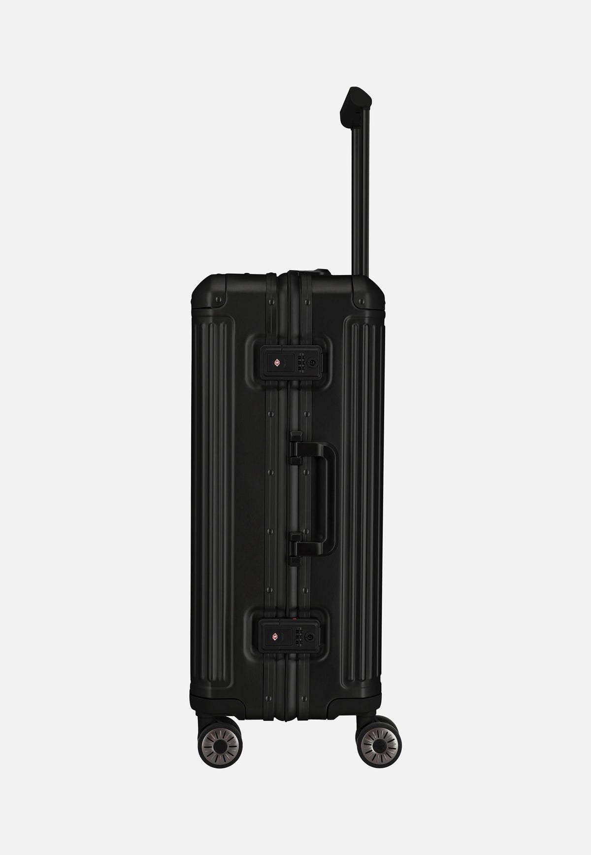 travelite Next 4w Trolley M Schwarz Suitcase