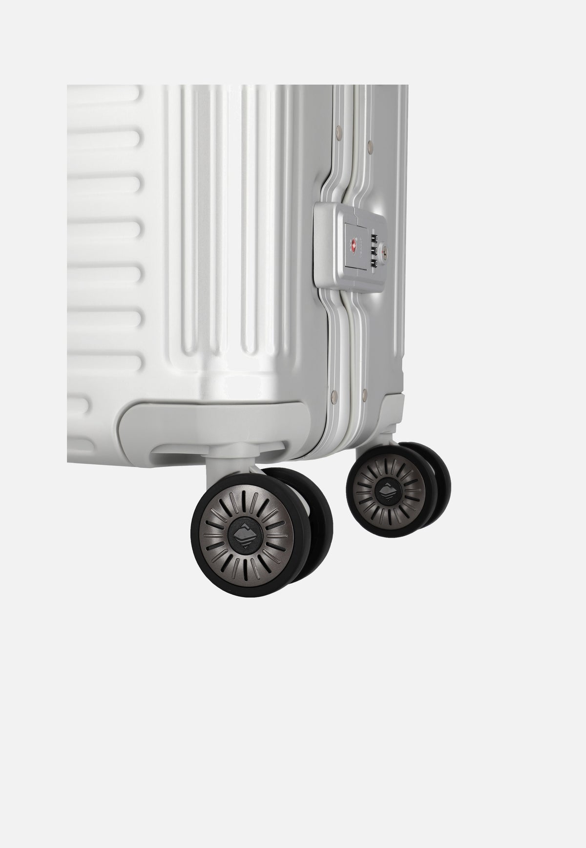 travelite Next 4w Trolley M Silber Maleta