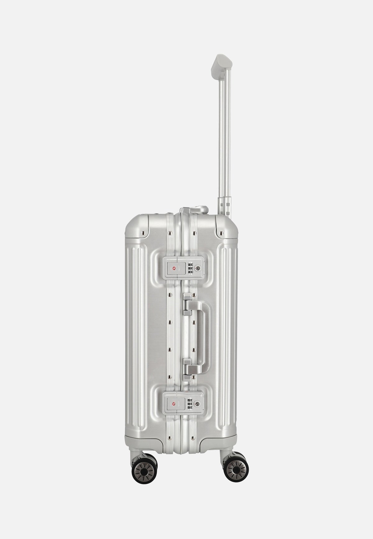 travelite Next 4w Trolley S Silber Suitcase