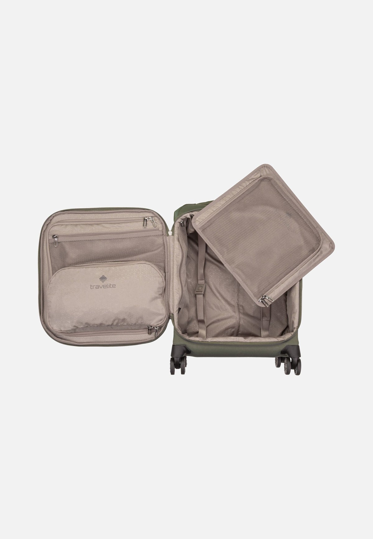 travelite Priima 4w Trolley S Oliv Valise