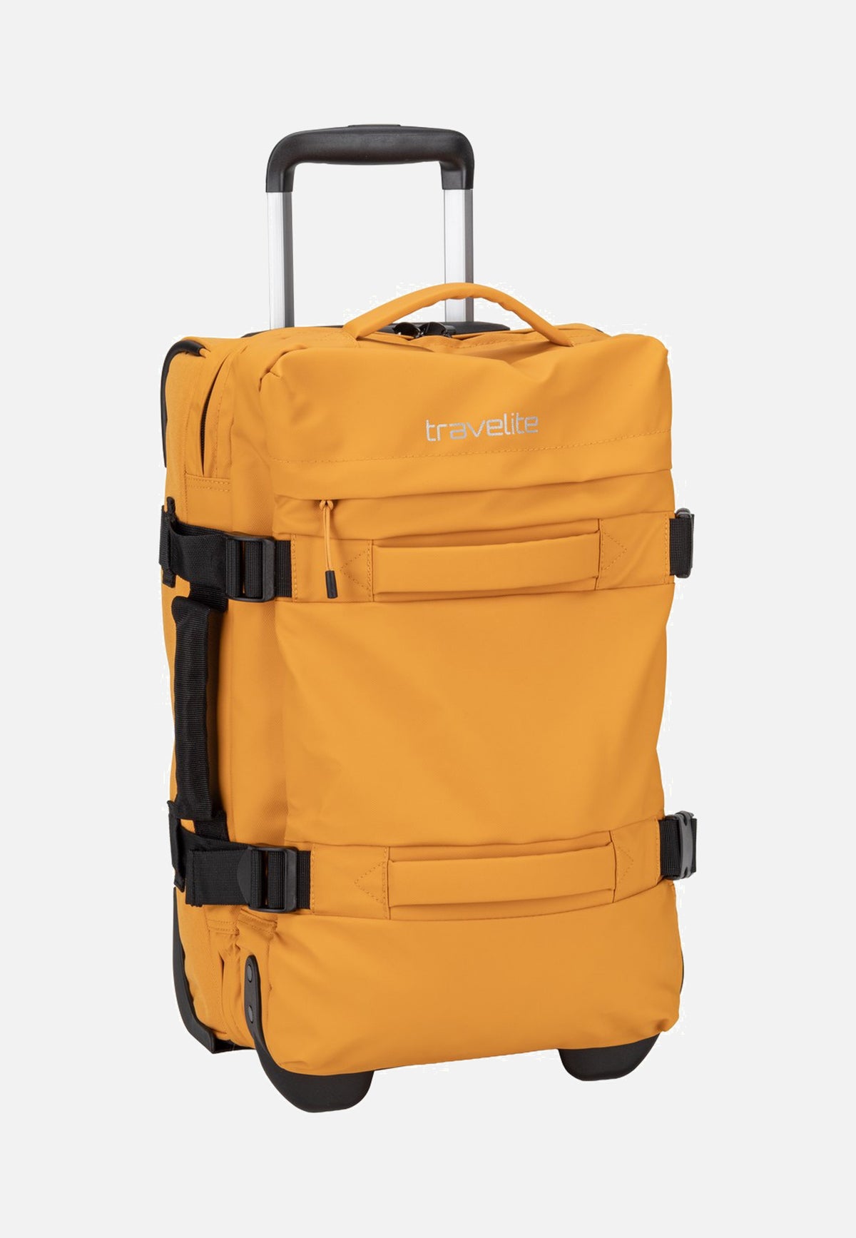 travelite Bolonia Wheeled Duffle S Yellow Travel Bag with Wheels
