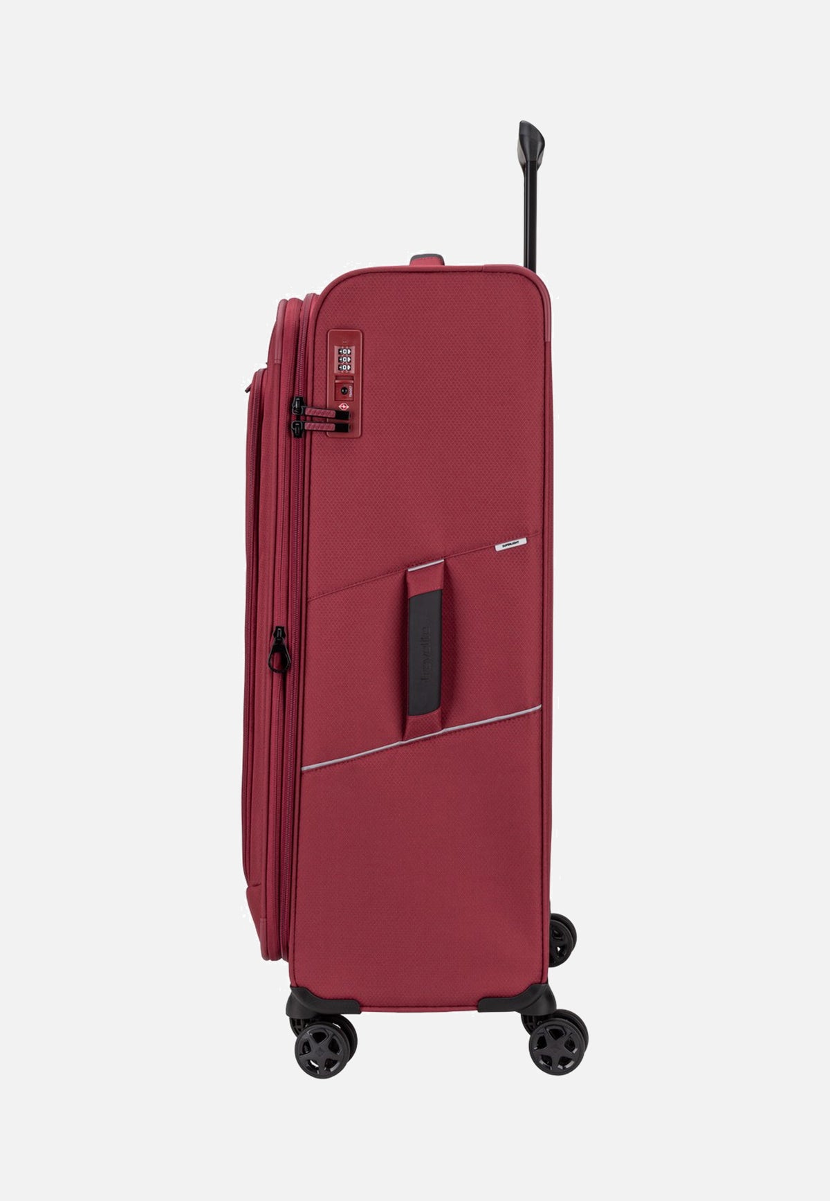 travelite Skaii Trolley 4w L exp. Red Suitcase