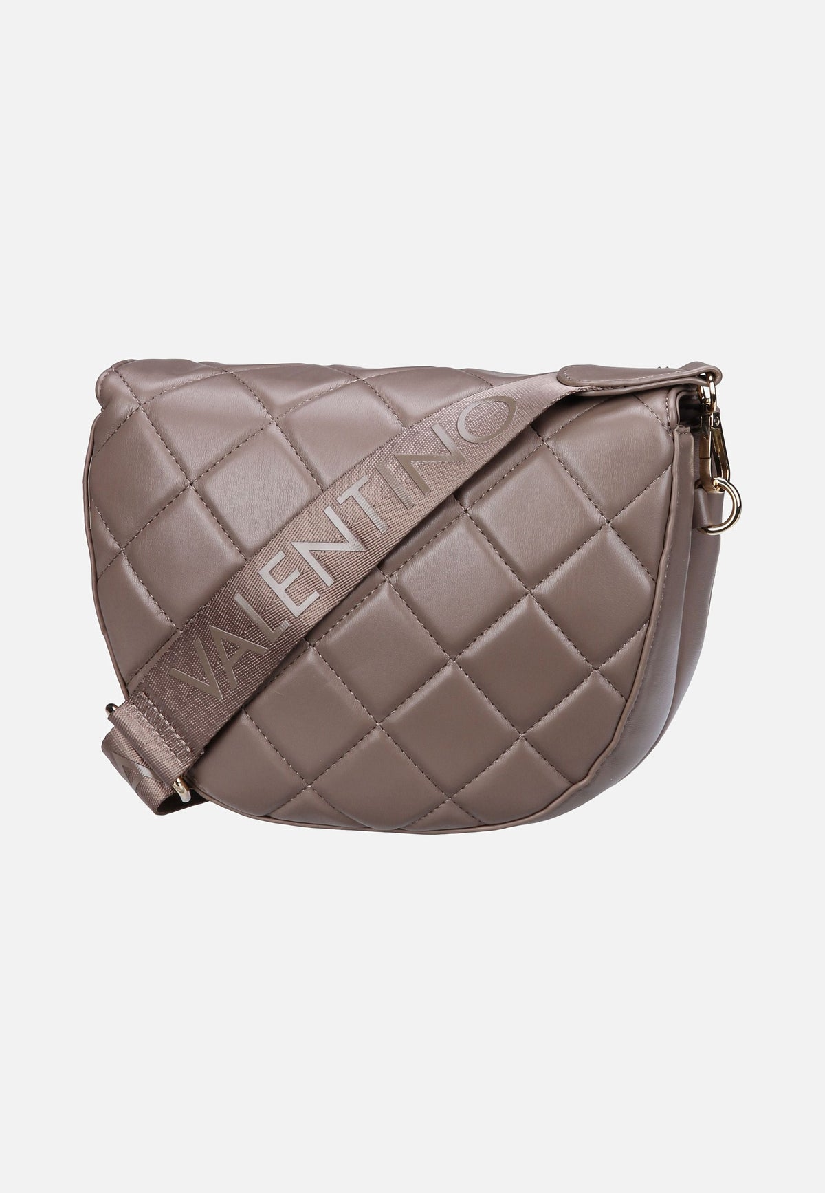 Valentino Bigs MAT Taupe Saddle Bag