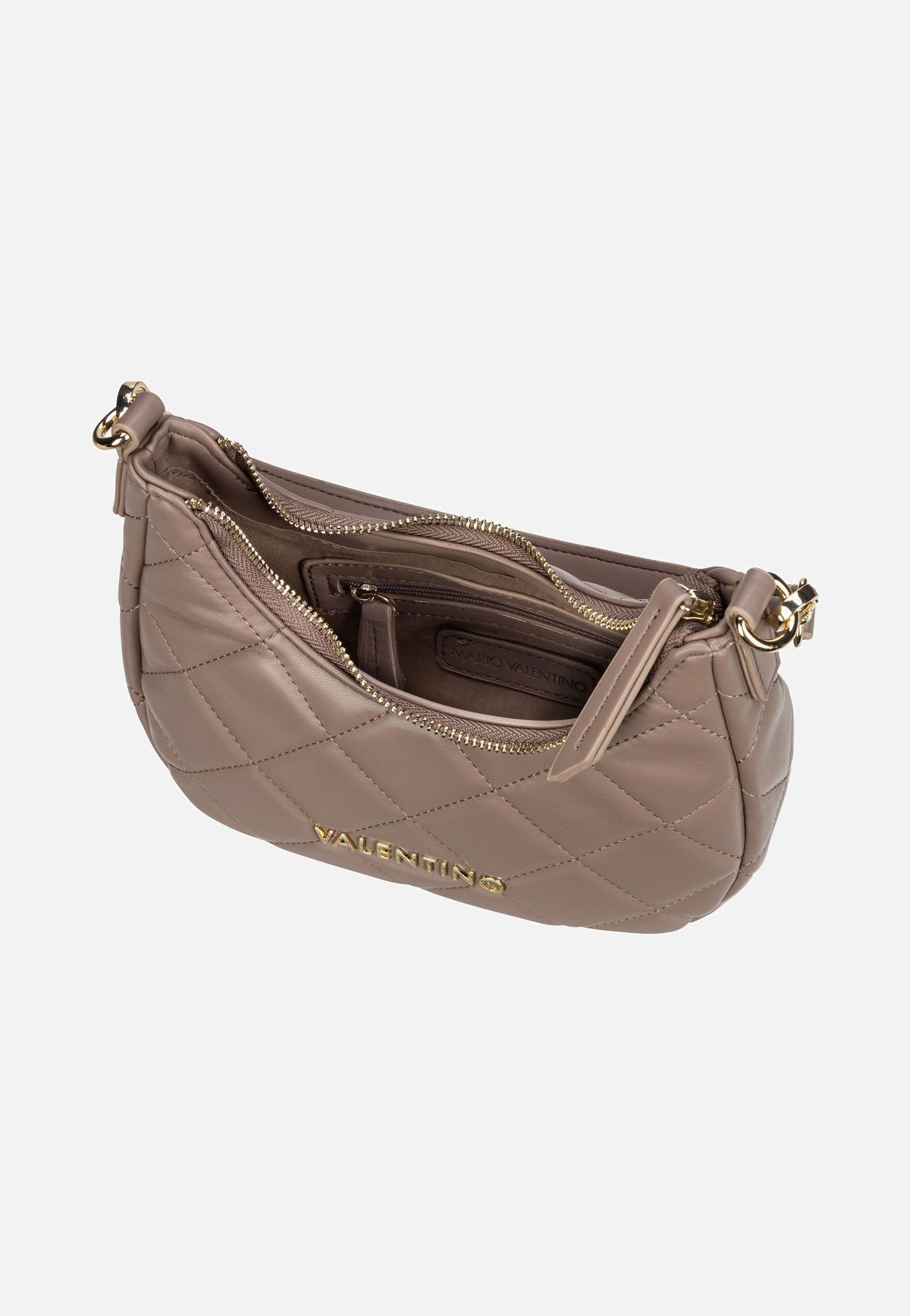 Valentino Ocarina K45R Taupe Shoulder Bag
