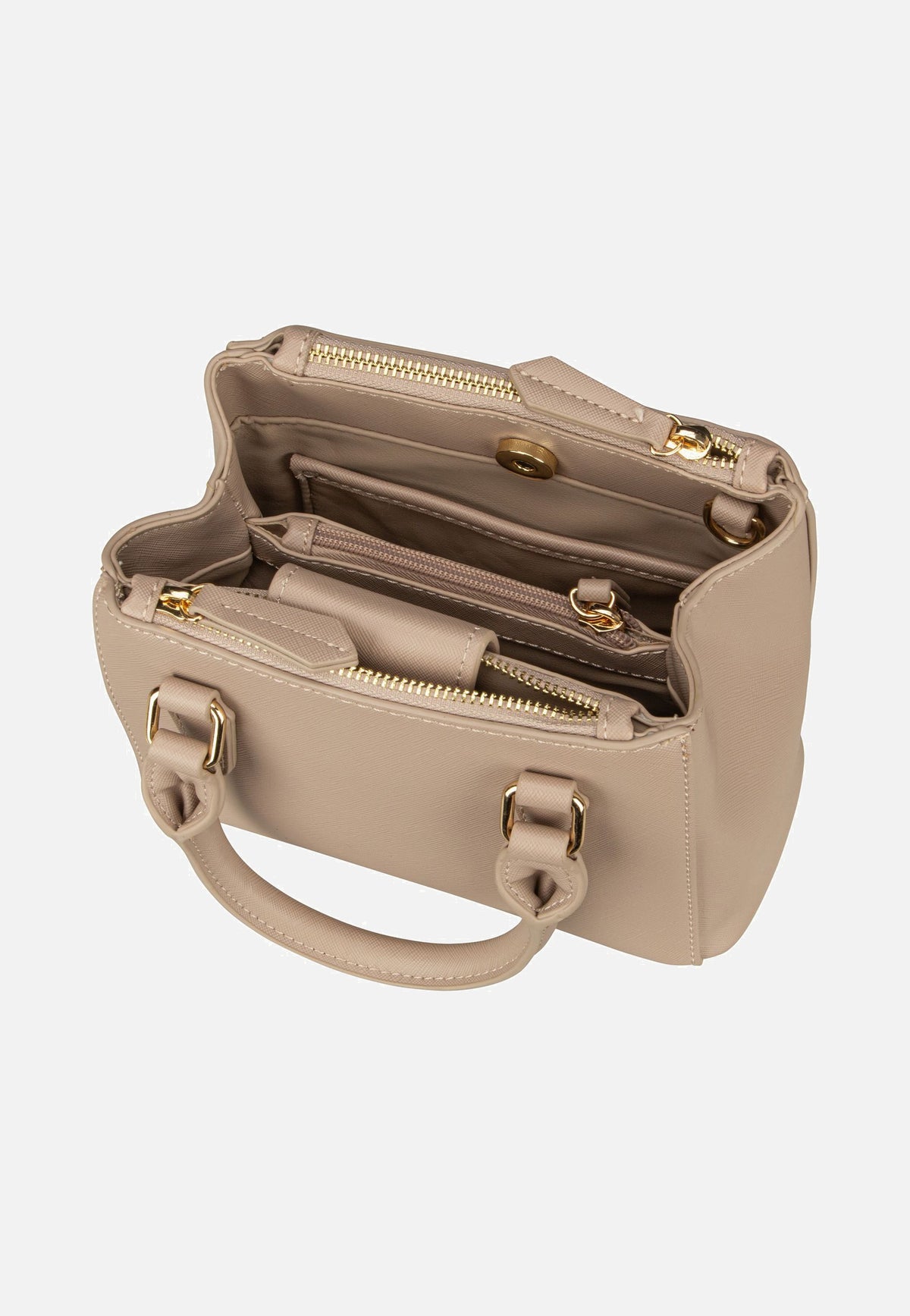 Valentino Zero RE 307 Beige Crossbody Bag