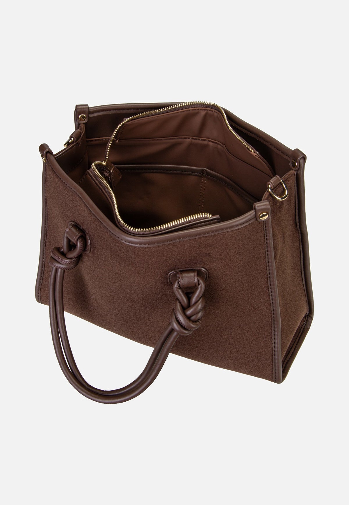 Valentino Winter Aella G04 Caffe Tote Bag