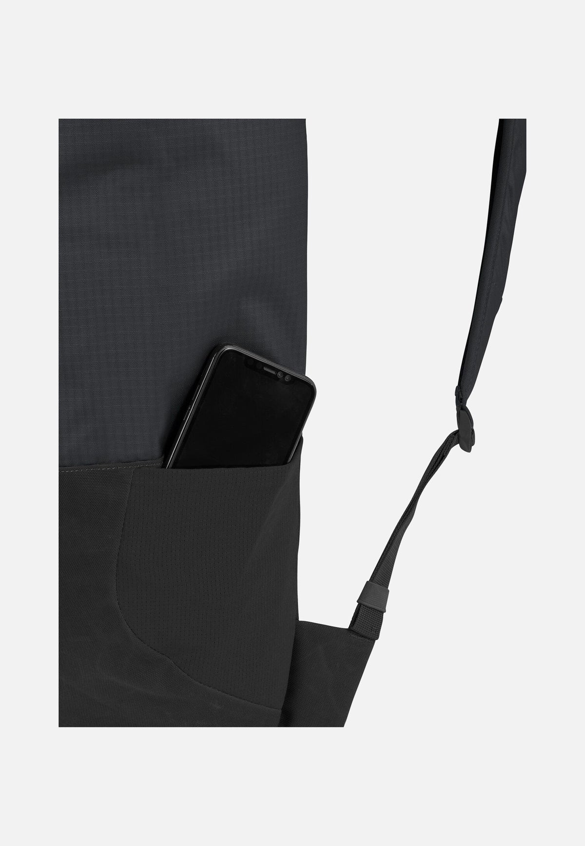 Vaude CityGo 18 Black Rolltop Backpack