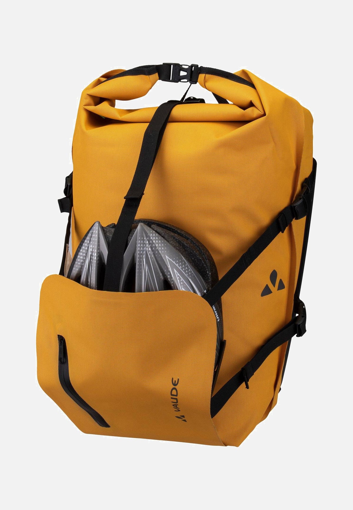 Vaude Free Cargo Burnt Yellow Bike Bag