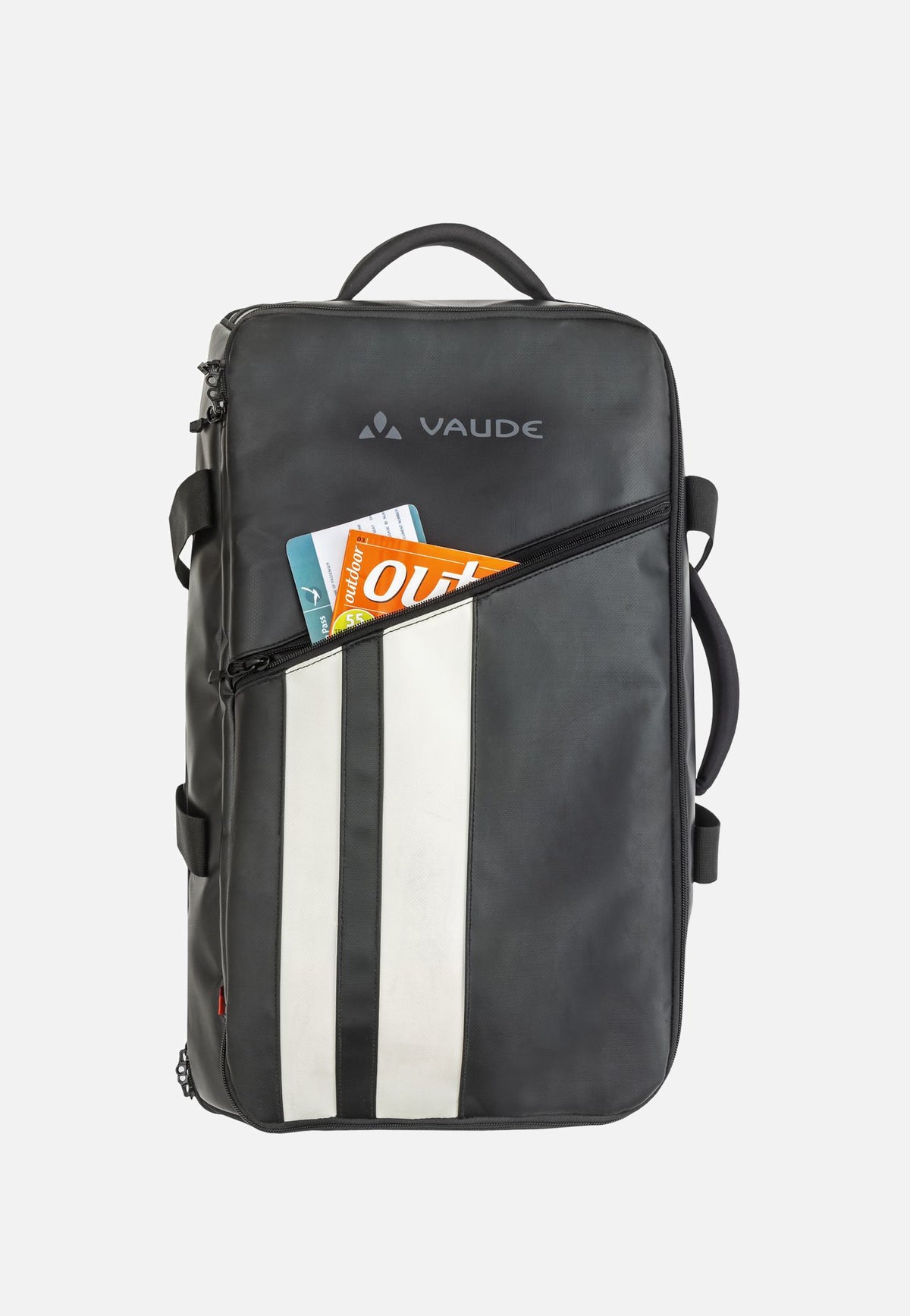 Vaude Rotuma 65 Black Travel Bag with Wheels