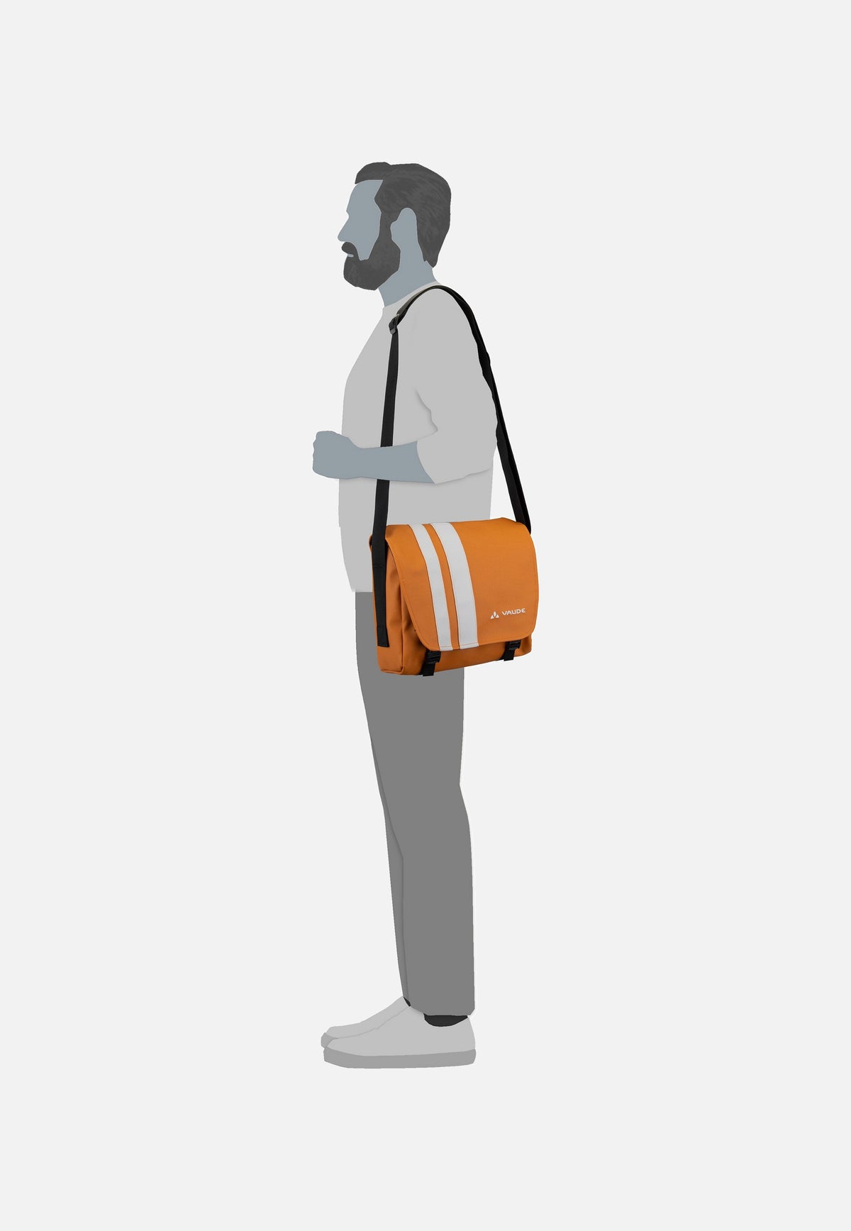 Vaude Vanuatu Silt Brown Bolso bandolera