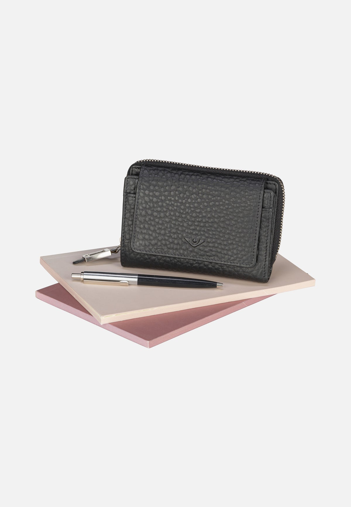 Voi Hirsch 70607 Schwarz Wallet