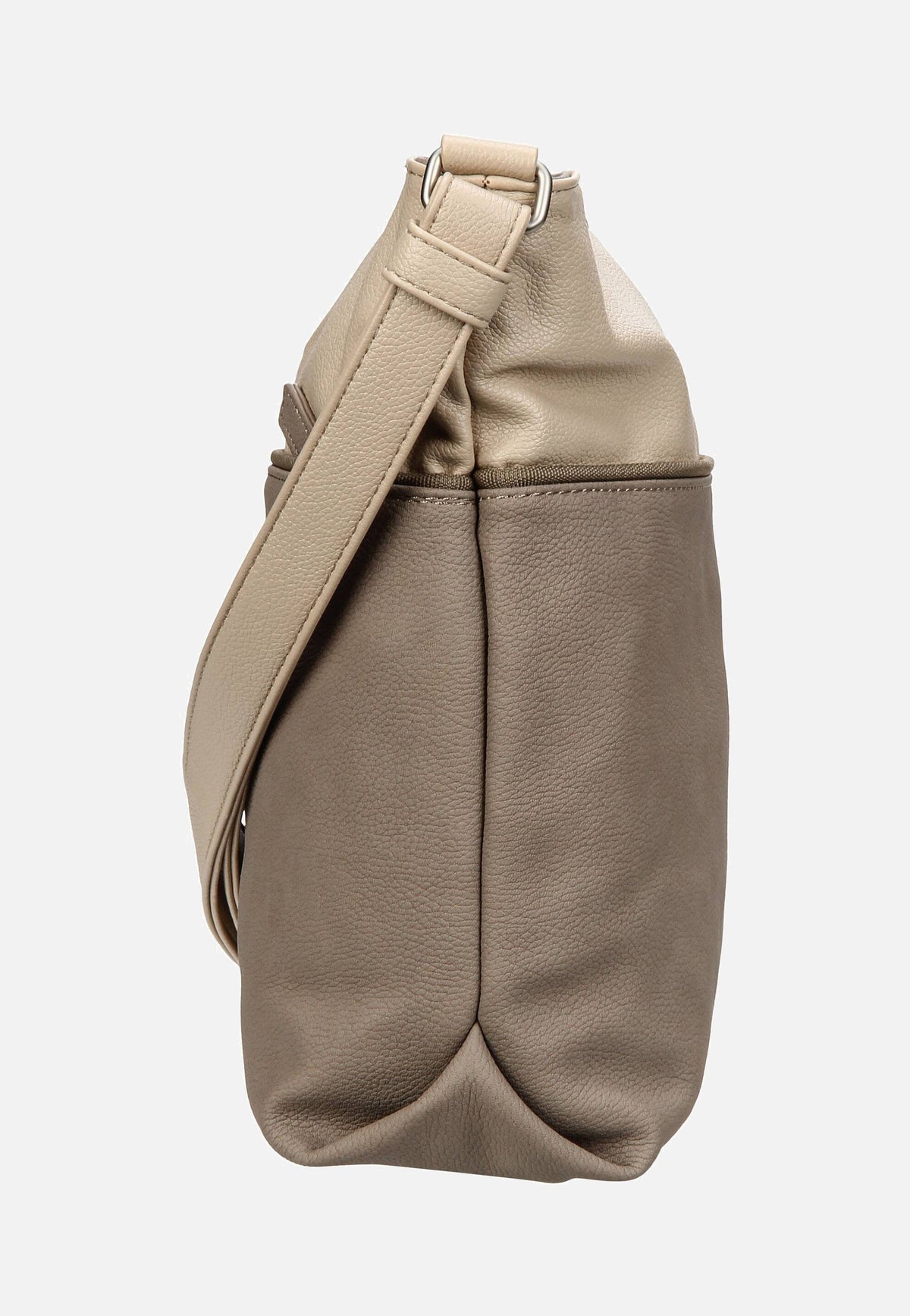 zwei Jana J10 Nubuk/Cappucino Pouch Bag