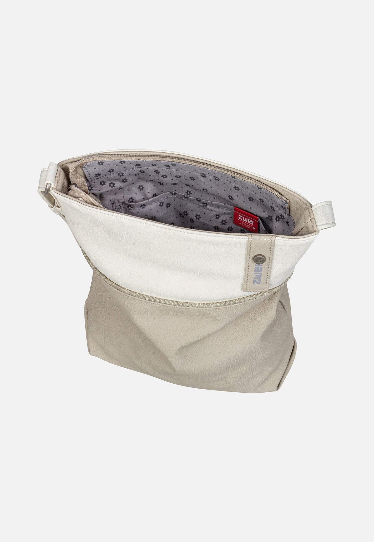zwei Jana J10 Nubuk/Linen Pouch Bag