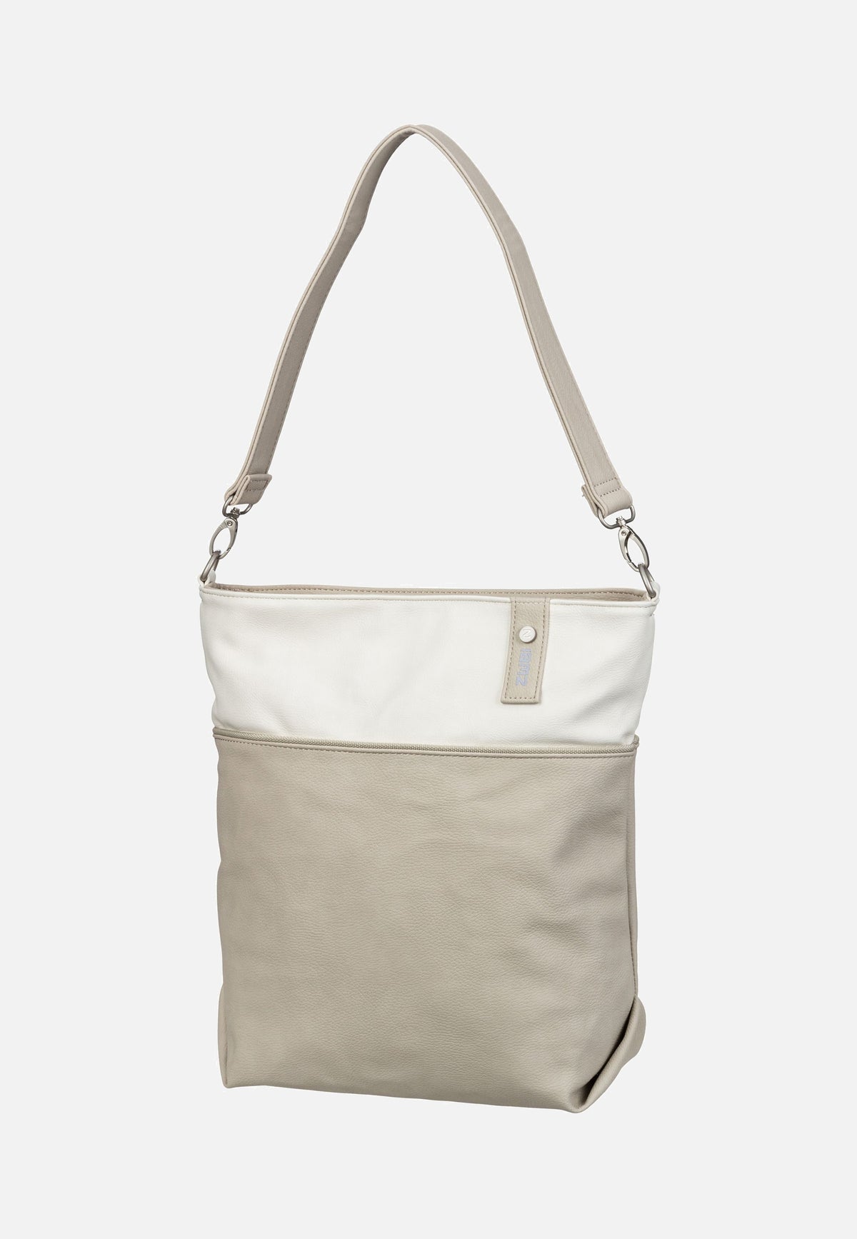 zwei Jana J12 Nubuk/Linen Pouch Bag