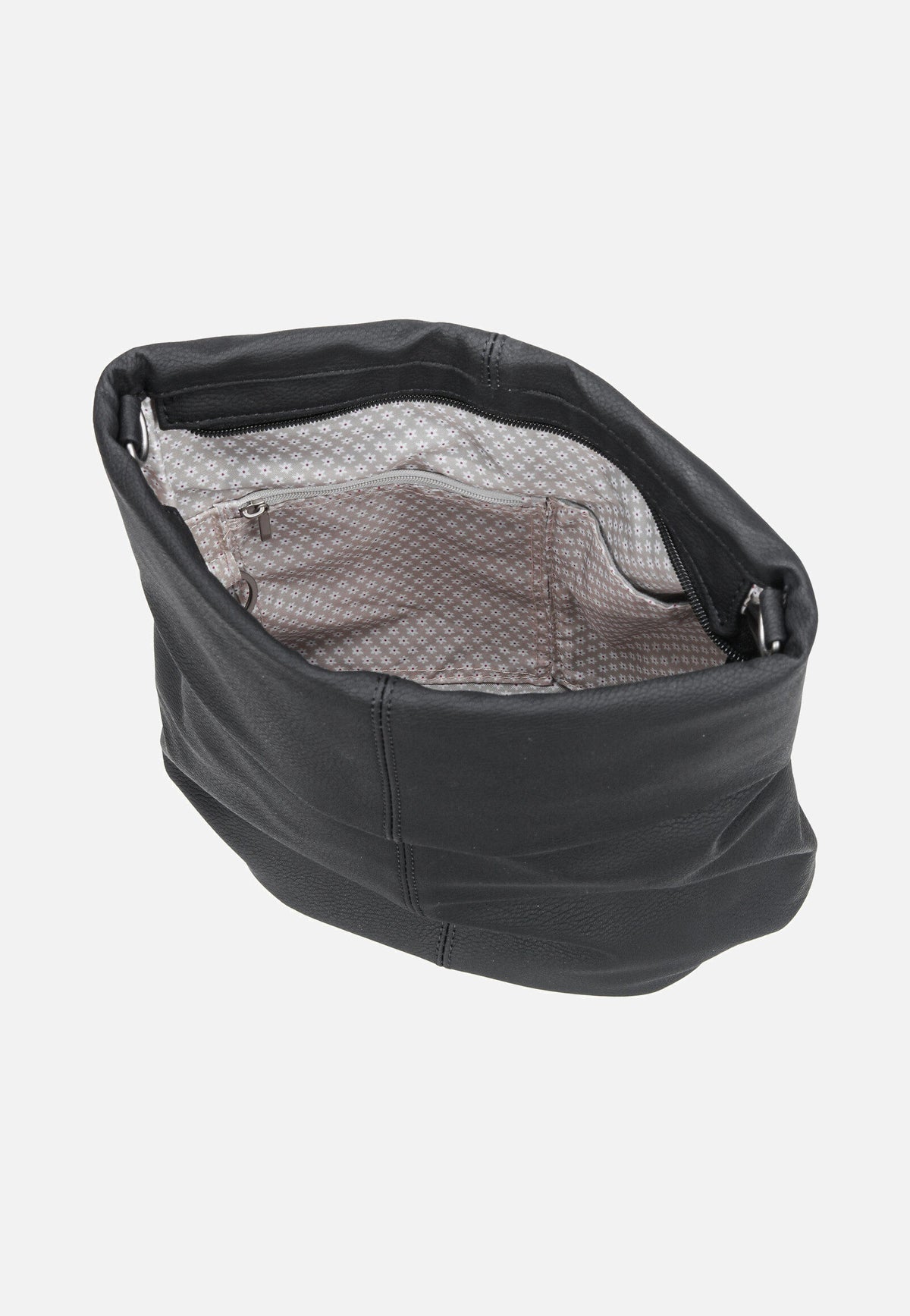 zwei Mademoiselle M90 Nubuk/Black Hobo Bag