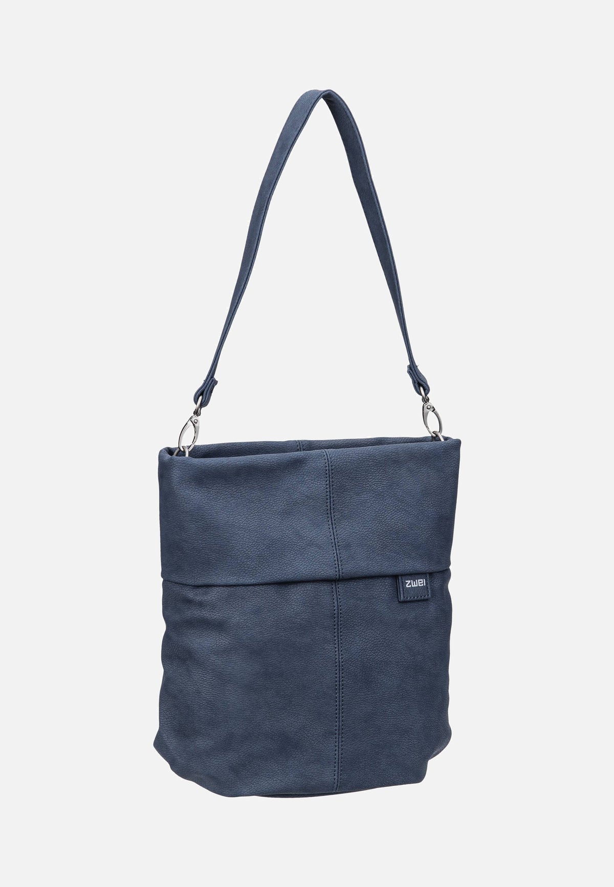 zwei Mademoiselle M90 Nubuk/Blue Hobo Bag