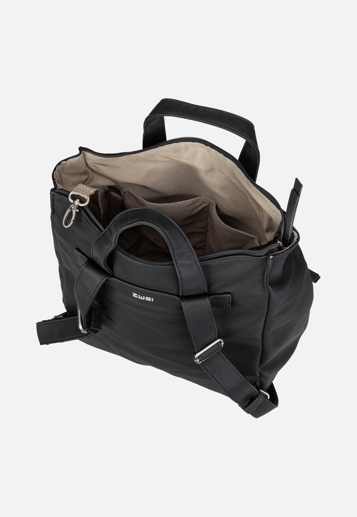 zwei Yuna YUR150 Nubuk/Black Backpack