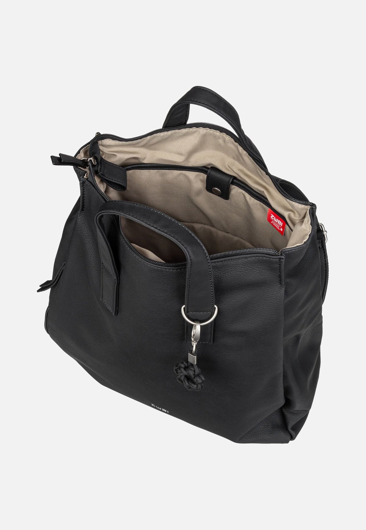 zwei Yuna YUR150 Nubuk/Black Backpack